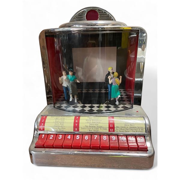 Mr. Christmas Jukebox Rock Musical Box