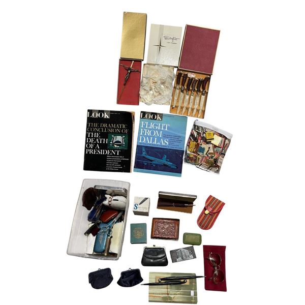 Vintage Variety: Matches, Pens, Glasses, Magazines, & More