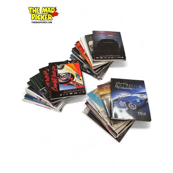 Collection Of Auction Catalogue Books: RM, Barett-Jackson, Coys