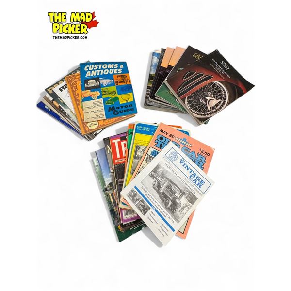 Collection Of Auction Catalogues & Automobilia Related Books: RM, Harley Davidson, Old Car Books, &