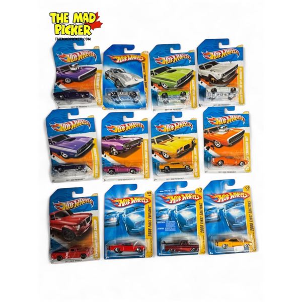 12x Assorted Hot Wheels