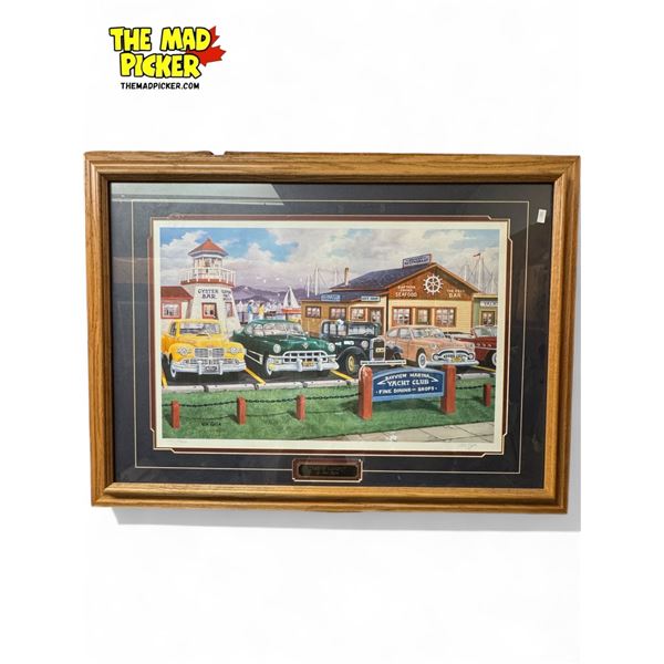 Vintage Ken Zilla Signed L.E.P. "Lap Of Luxury" 1153/9600