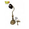 Image 1 : Vintage Brass Gooseneck Table Lamp
