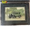 Image 2 : 2x Vintage Needle Point Car Art