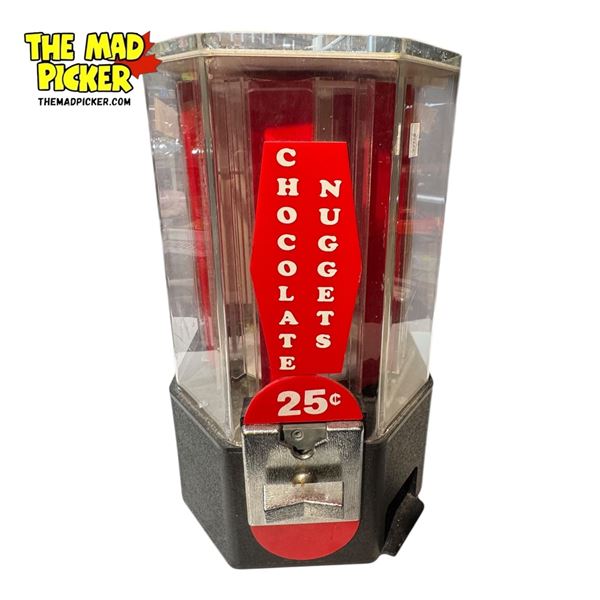 Vintage Hershey's Chocolate Nuggets 25cent Dispenser Head