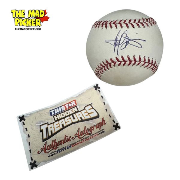 Tristar Hidden Treasures Harold Baines Autographed Baseball With Coa Sticker