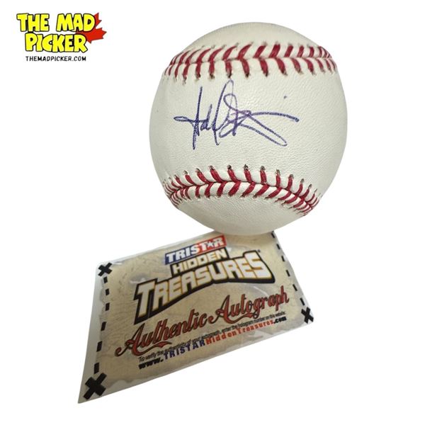 Tristar Hidden Treasures Harold Baines Autographed Baseball With Coa Sticker