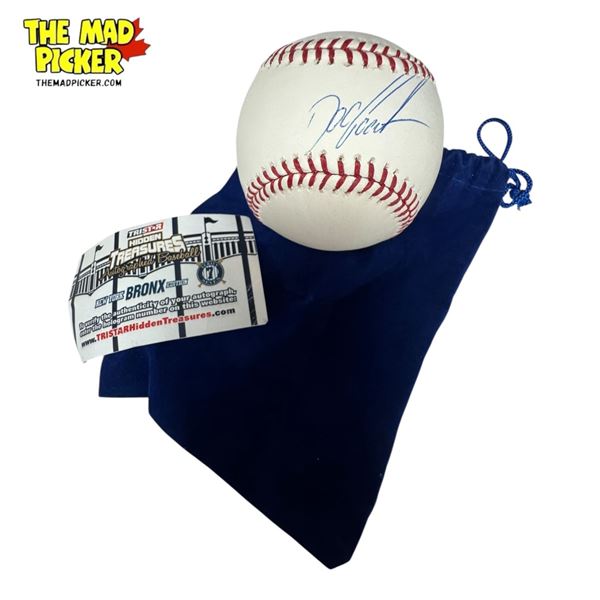 Tristar Hidden Treasures New York Bronx Edition Dwight Gooden Autographed Baseball With Coa Sticker