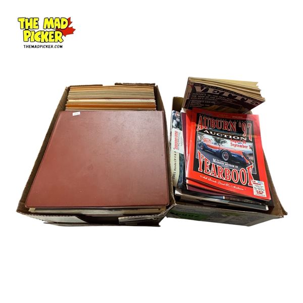 Collection Of Automotive Magazines: Cars & Parts, Auburn, Vette, & More