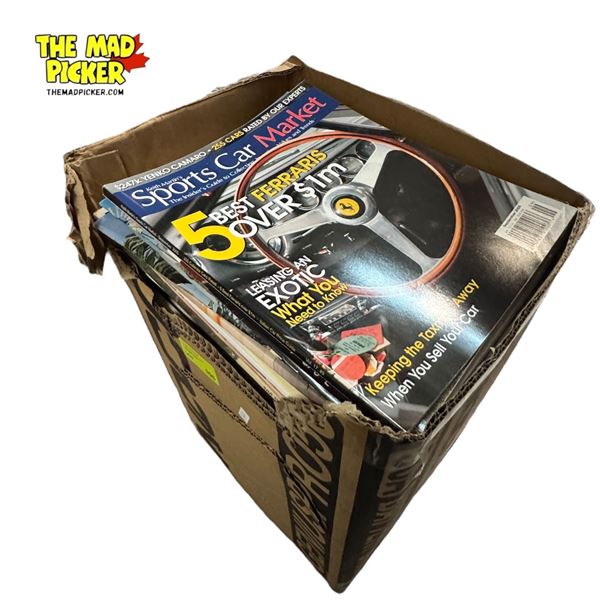 Collection Of Automotive Magazines: Sports Car Market, The Vintage Ford, Auburn, & More