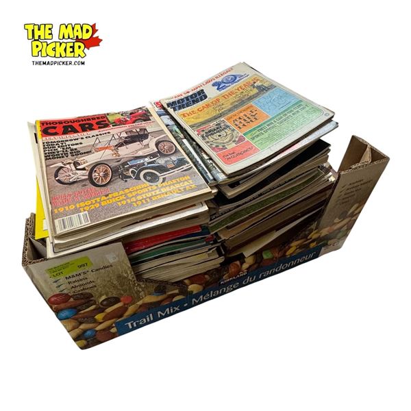 Collection Of Automotive Magazines: Automobile, Car Exchange, Bulb Horn, & More