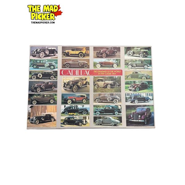 1976 Cadillac Car Portrait Poster On Board