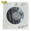 Image 1 : 1829 Capped Bust Usa Silver Half Dime