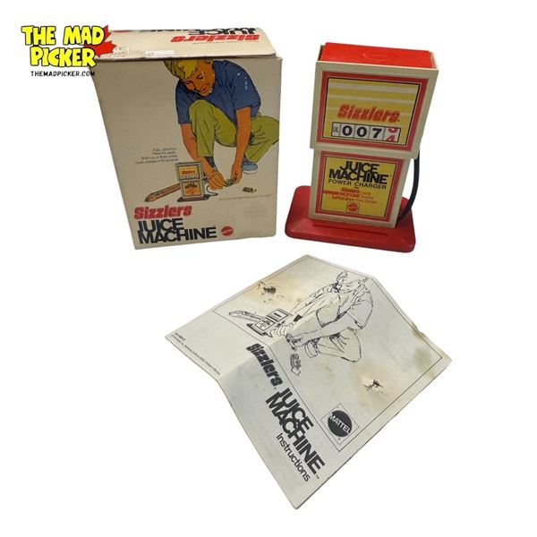 1970 Mattel Sizzlers Juice Machine - With Box & Manual