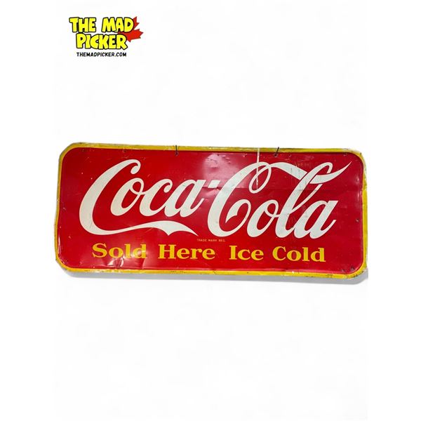 1951 Coca-Cola Sold Here Ice Cold Advertising Sign2