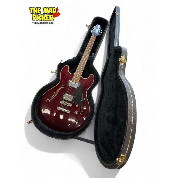 Aria Pro II Electric Guitar With Traveling Hard Case