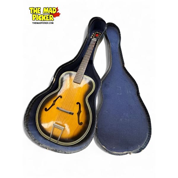 Harmony Acoustic Guitar With Traveling Hard Case