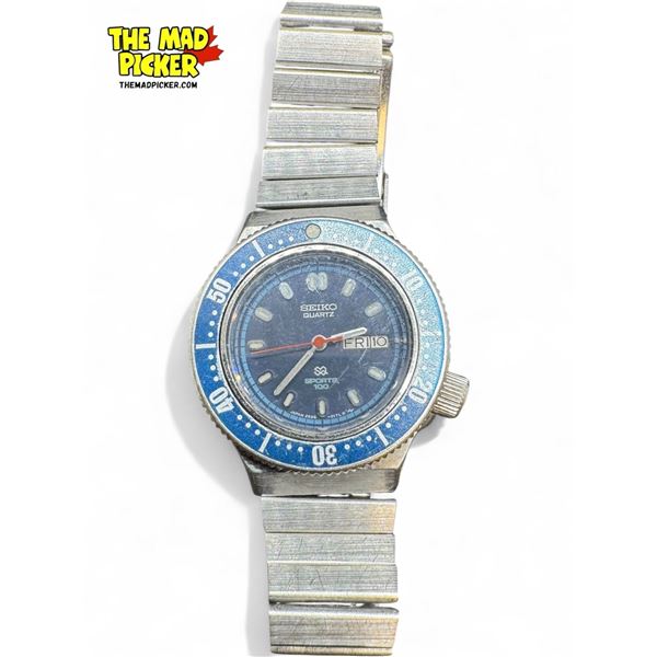 Seiko Sports 100 Wrist Watch
