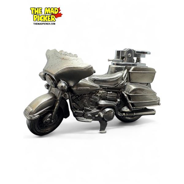 Vintage AMF Harley Motorcycle Japanese Made Table Lighter