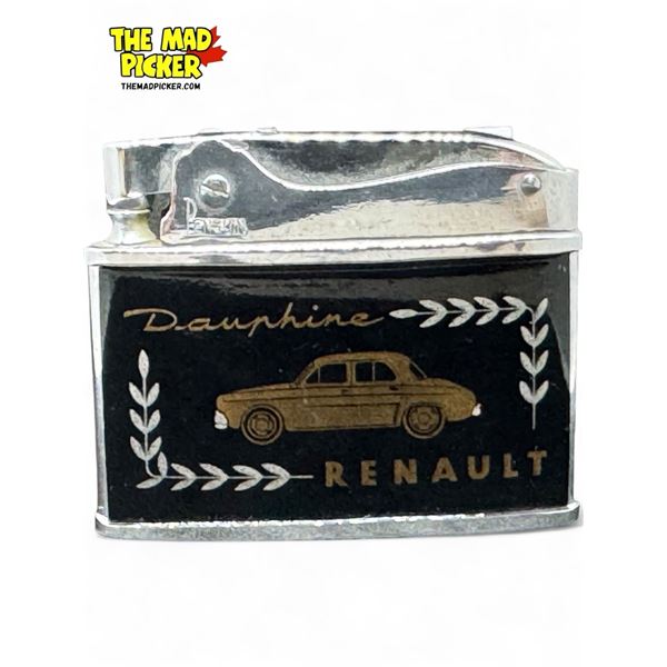 Vintage Penguin Dauphine Renault Advertising Lighter