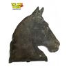 Image 2 : Vintage Heavy Cast Metal Horse Head Plaque