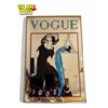 Image 1 : Vintage Vogue Mirror Back Advertising Sign