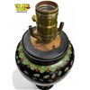Image 4 : Vintage Cloisonne Floral Table Lamp