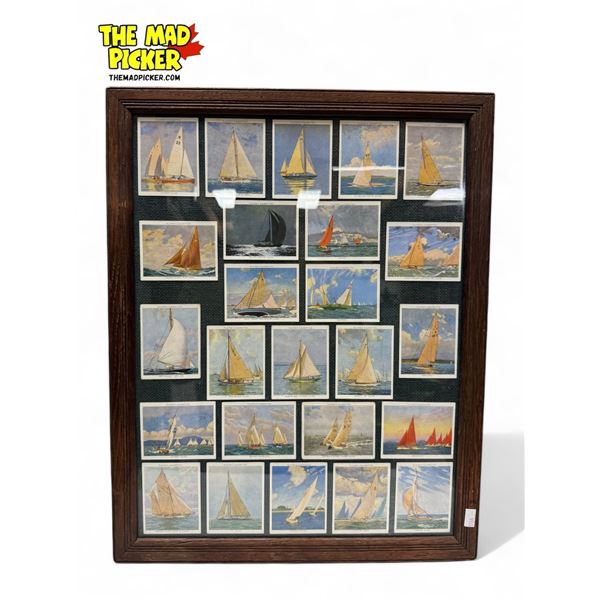 Vintage Player's Cigarettes "Racing Yachts" 1938 Cards