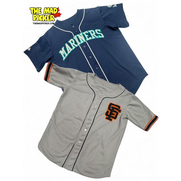 2x Baseball Jerseys : Seattle Mariners & San Francisco