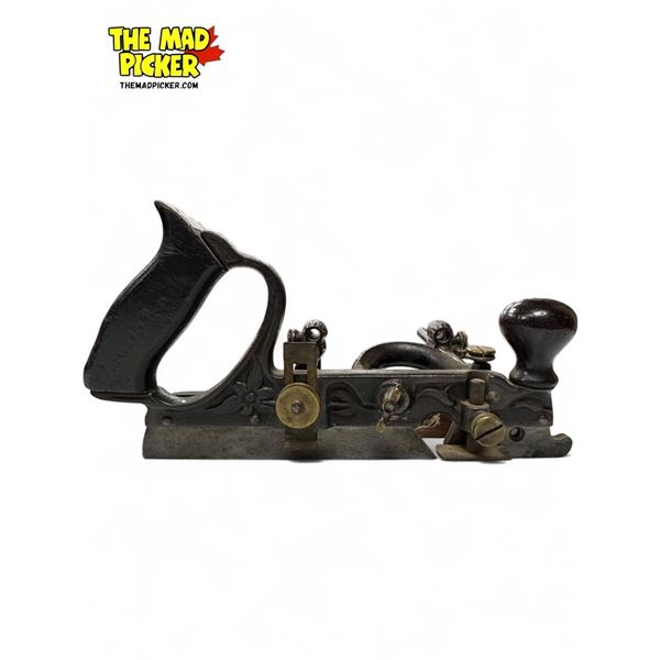 Vintage Stanley Planer With Floral Details