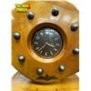 Image 2 : Vintage General Electric (GE) Royal Air Force (RAF) Detailed Wooden Airplane Propellor Mantle Clock