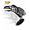 Image 2 : Vintage First Nations Hand Made Metal Crow Art