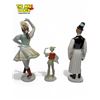 Image 5 : 3x Vintage Porcelain Figurines
