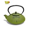 Image 1 : Vintage Cast Metal Dragon Fly Theme Tea Pot