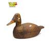 Image 1 : Vintage DPP Signed Hand Carved Wooden Duck