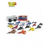 Image 2 : Assorted Die Cast Toys : Siku Dump Truck, Jets, & Welly Volkswagen T1 Double Cabin Pick Up