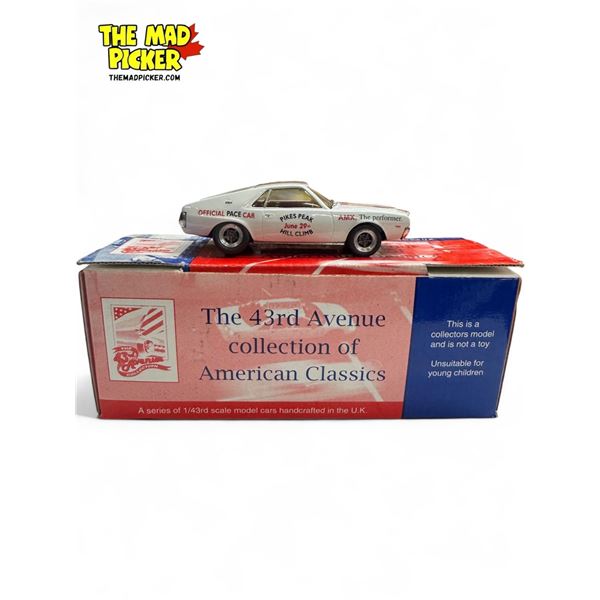 Milestone ACM AMX '69 Pikes Peak Race To The Clouds Die Cast Model Car