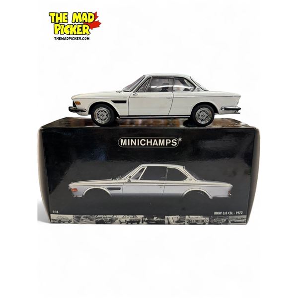 Minichamps BMW 3.0 CSL 1972 1:18 Scale Die Cast Car