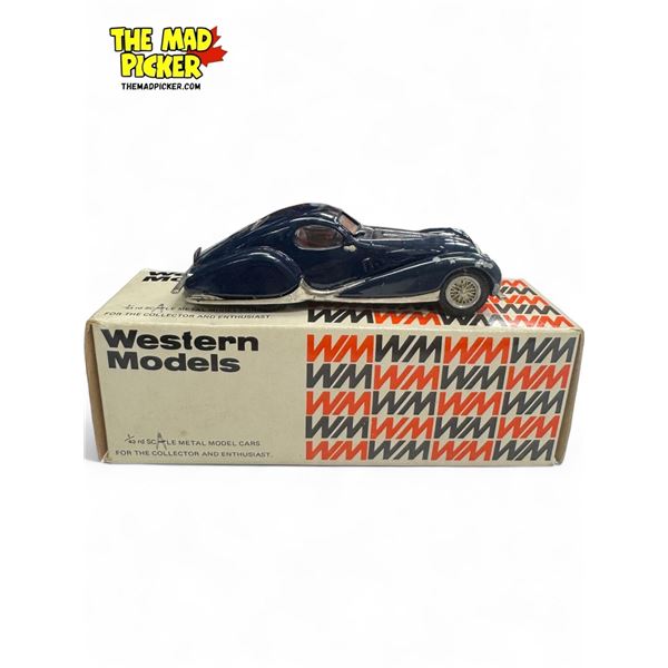 Vintage Western Models 1938 Talbot Lago "Figoni & Falaschi" Die Cast Model Car