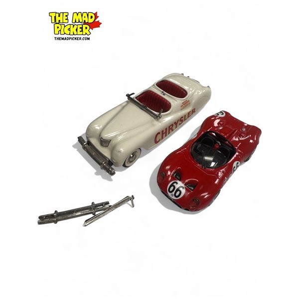2x Die Cast Model Cars : Chrysler 1941 Official Pace Car & Provence Moulage Alfa Romeo 33