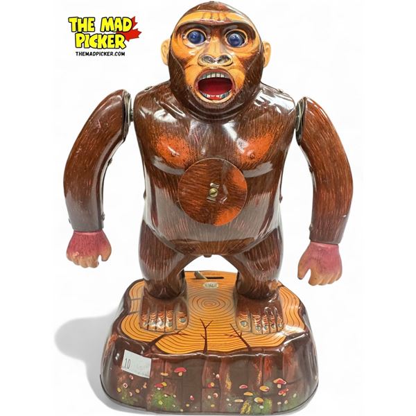 Vintage Modern Toys Tin Ape Toy