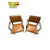 Image 1 : 2x Mid Century Modern Nightingale Teak Arm Chairs