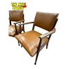 Image 3 : 2x Mid Century Modern Nightingale Teak Arm Chairs