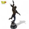 Image 2 : Vintage Opima Spolia E. Picault Spelter Statue