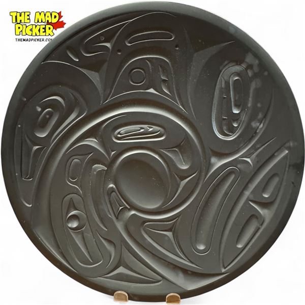 Boma First Nations "The Eagle And The Orca - Where Air Meets Water" Plate