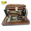 Image 1 : Vintage Singer R800766 Sewing Machine With Coffin Style Case