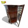 Image 3 : Vintage Triple Curved Glass Display Cabinet