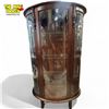 Image 4 : Vintage Triple Curved Glass Display Cabinet