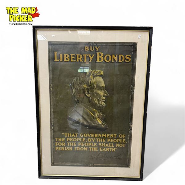 WW1 Era "Buy Liberty Bonds" Poster