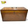 Image 3 : Vintage Wooden Box Full Of Vinyl Records
